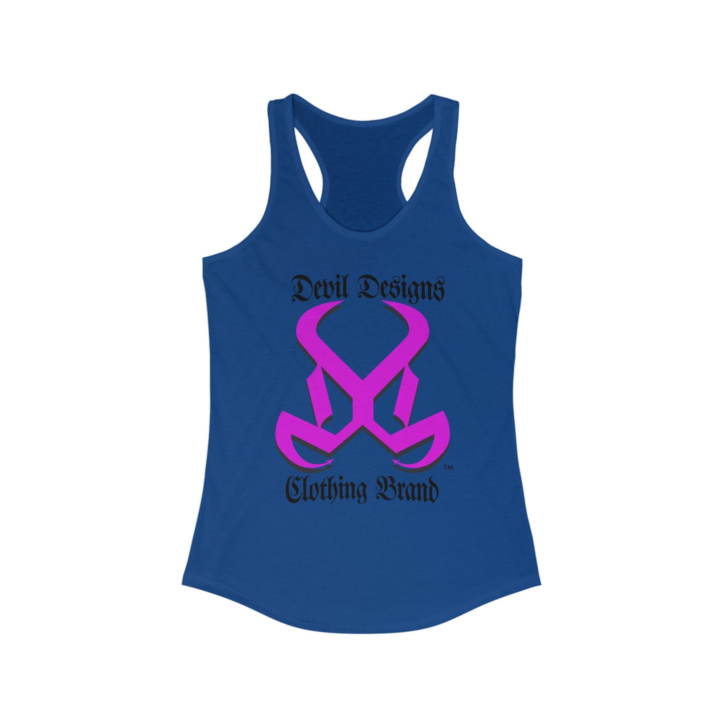 DD WOMEN'S PINK LOGO TANK TOP