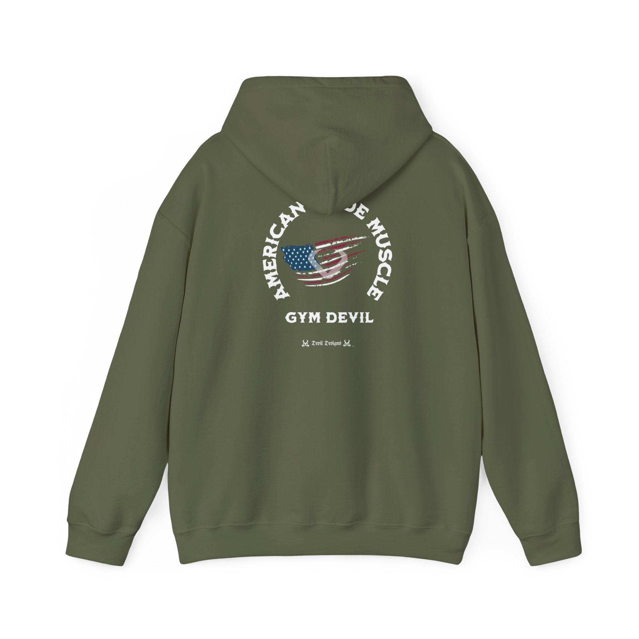 DD AMERICAN MUSCLE HOODIE DEVIL DESIGNS STORE